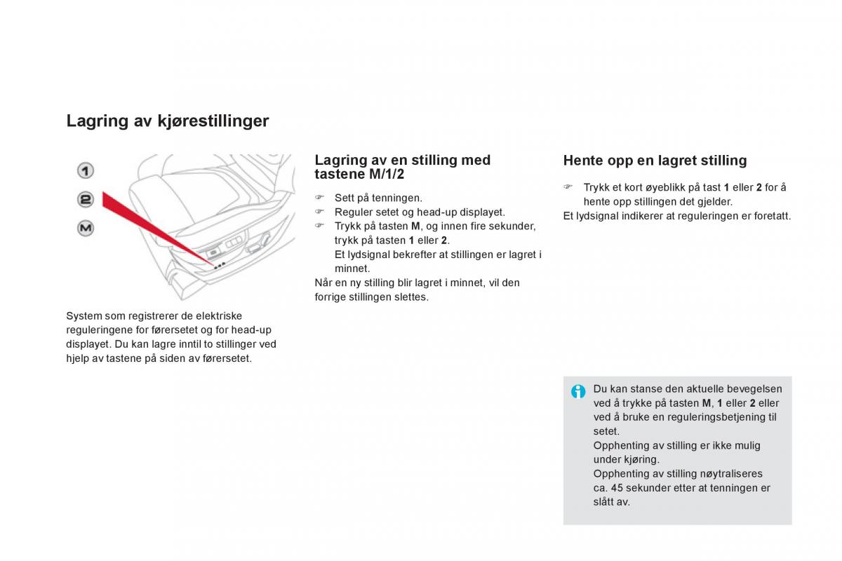 Citroen DS5 bruksanvisningen / page 82