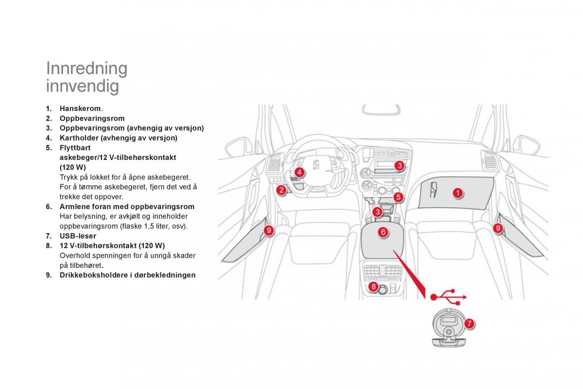 Citroen DS5 bruksanvisningen / page 90