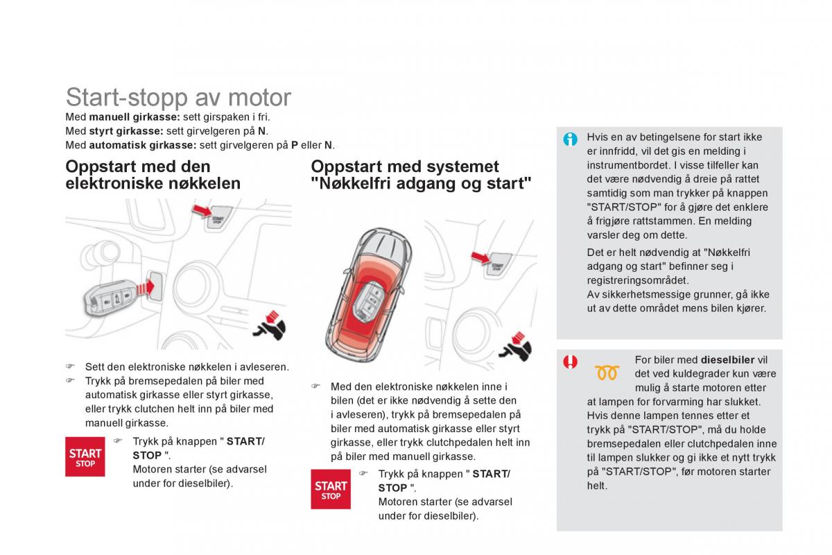 Citroen DS5 bruksanvisningen / page 106