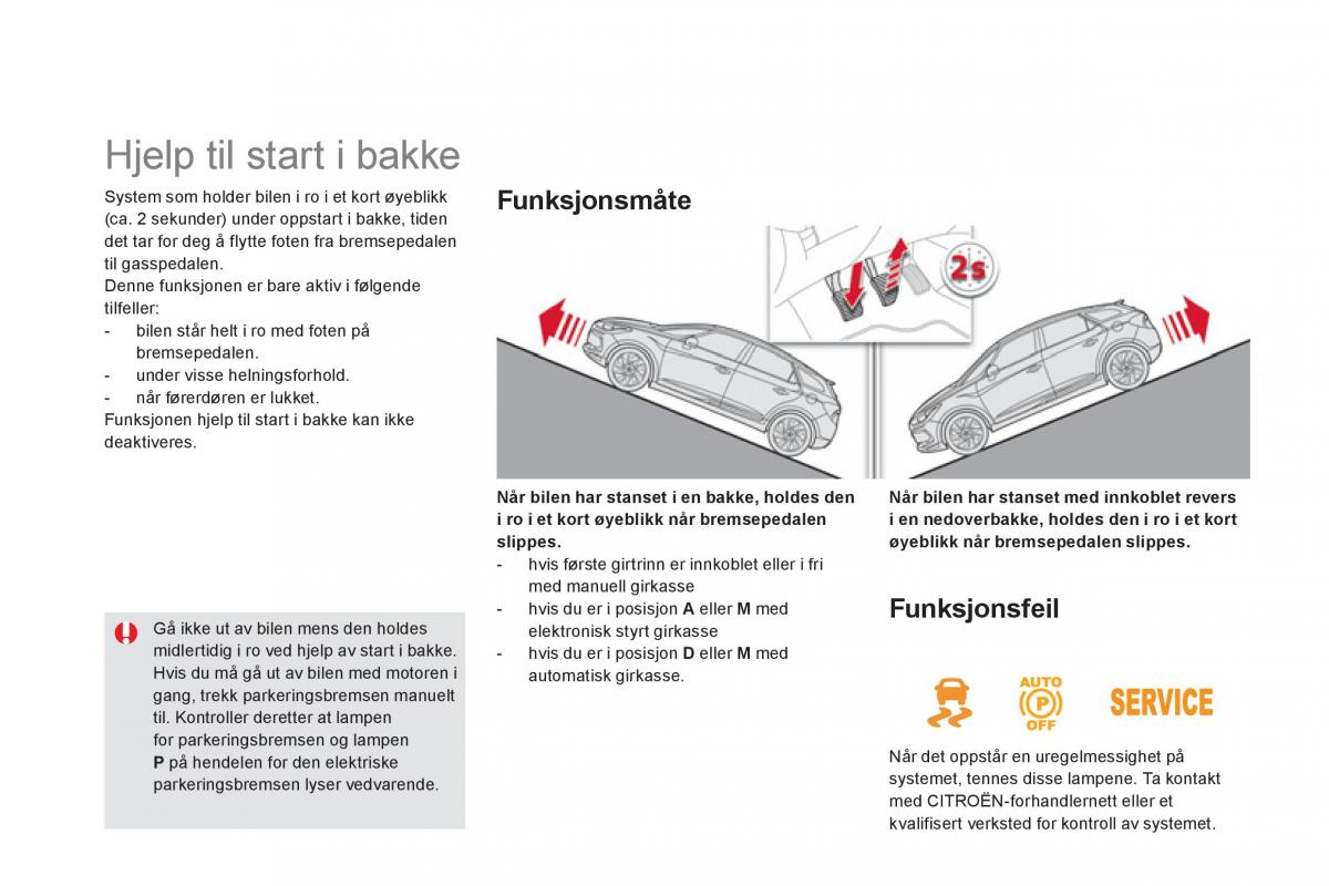 Citroen DS5 bruksanvisningen / page 116