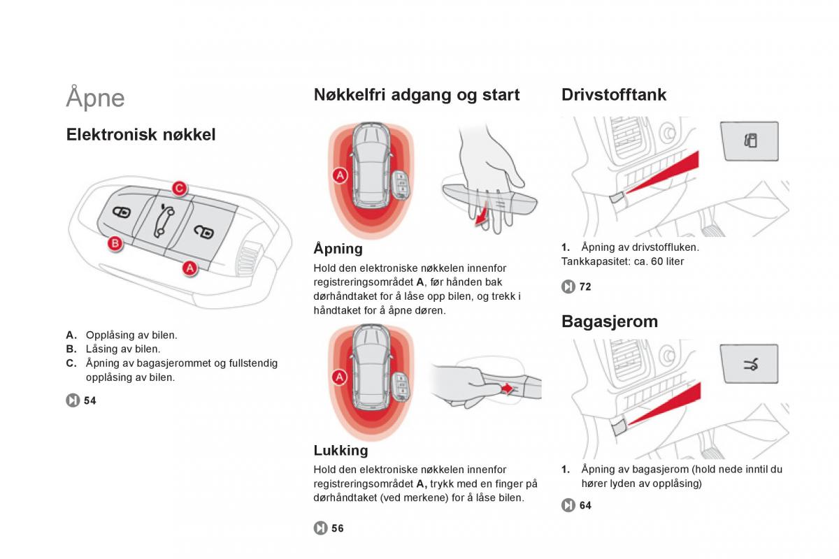 Citroen DS5 bruksanvisningen / page 12