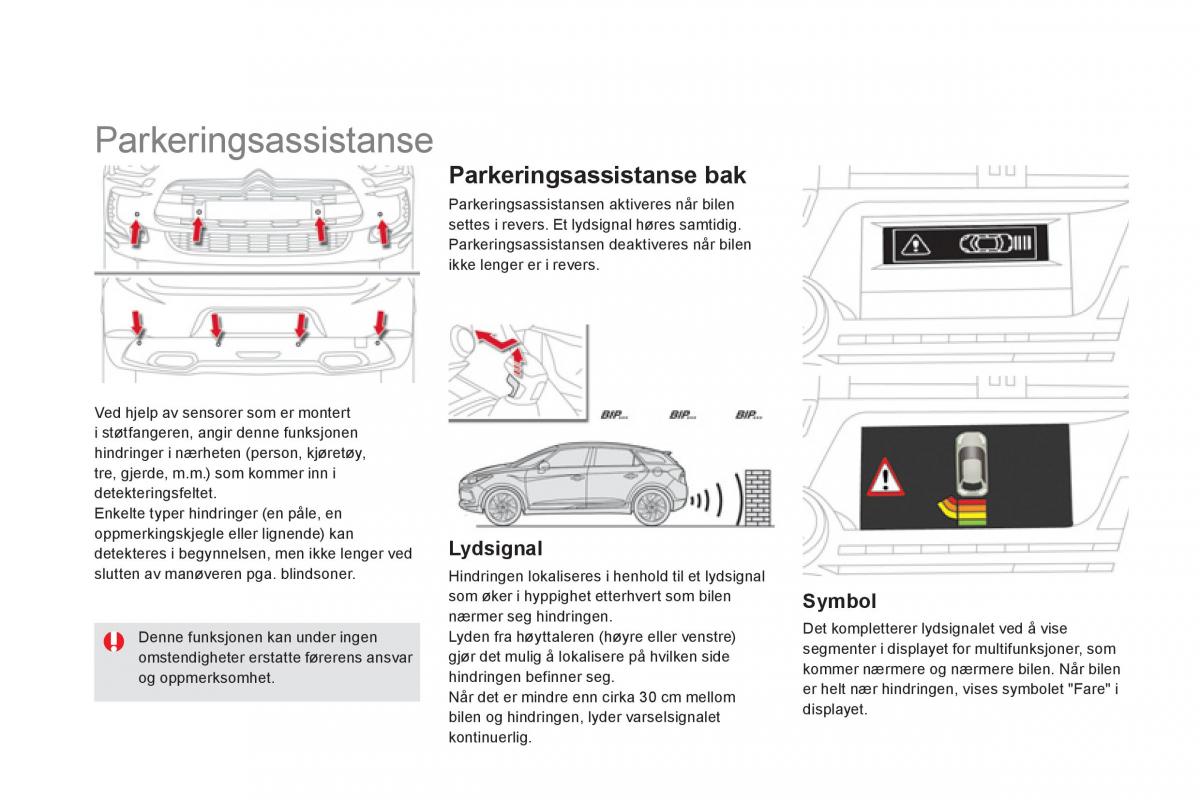 Citroen DS5 bruksanvisningen / page 140