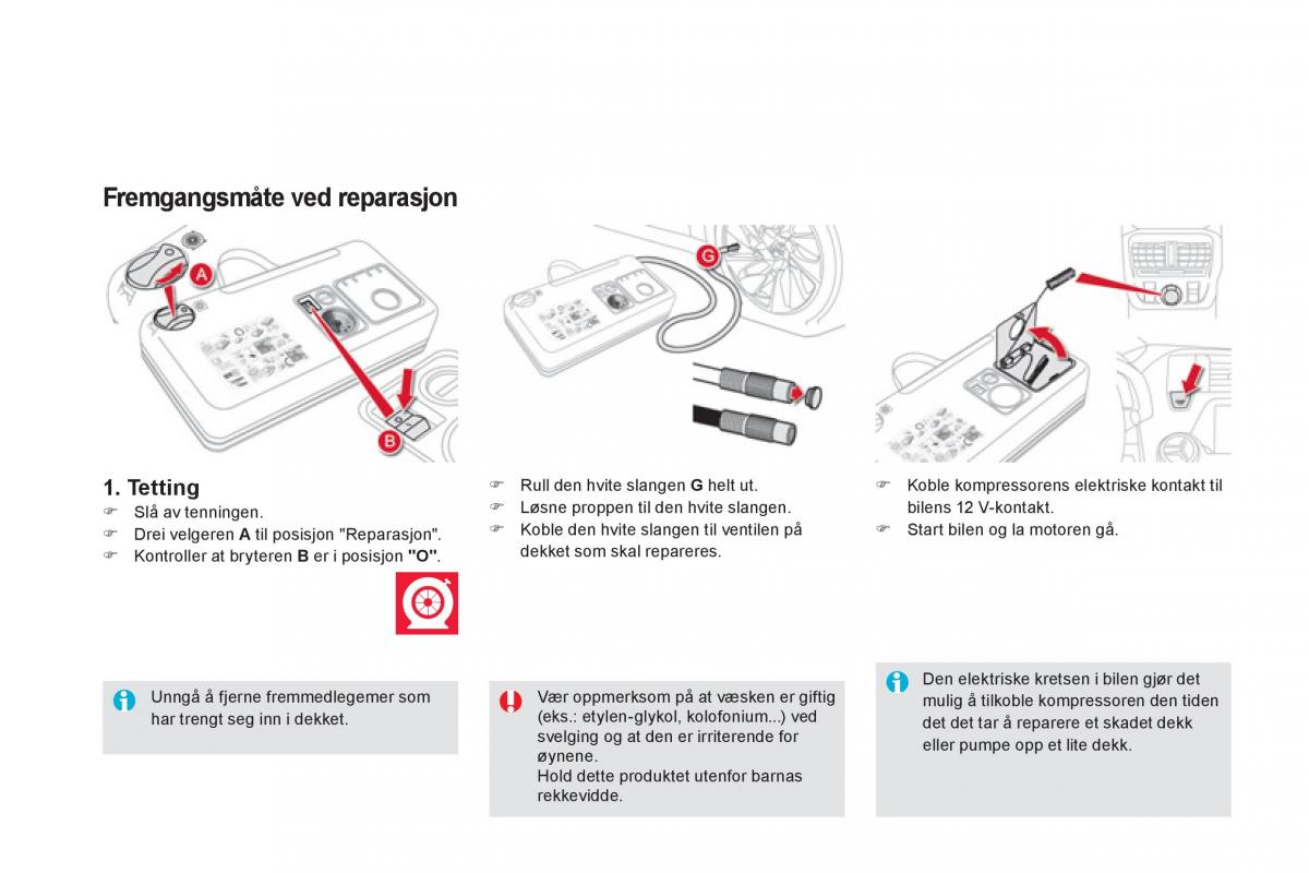 Citroen DS5 bruksanvisningen / page 200