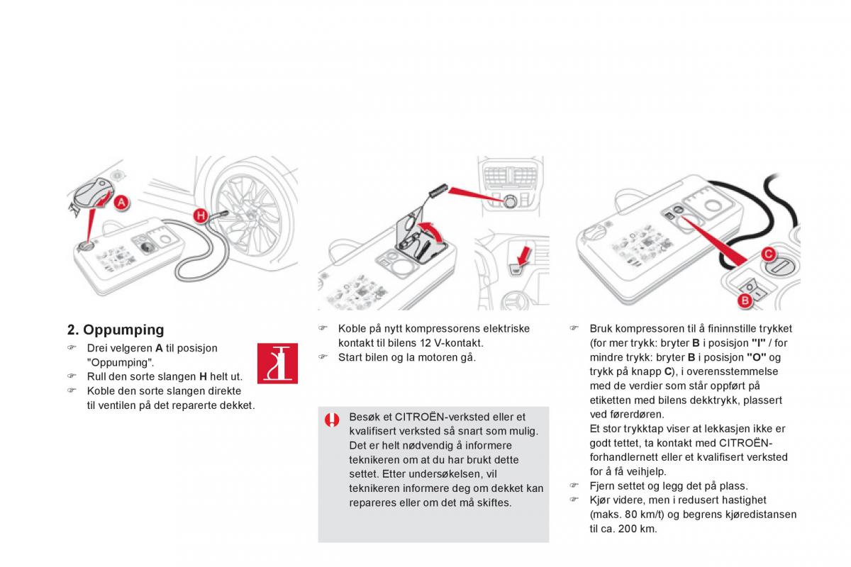 Citroen DS5 bruksanvisningen / page 202