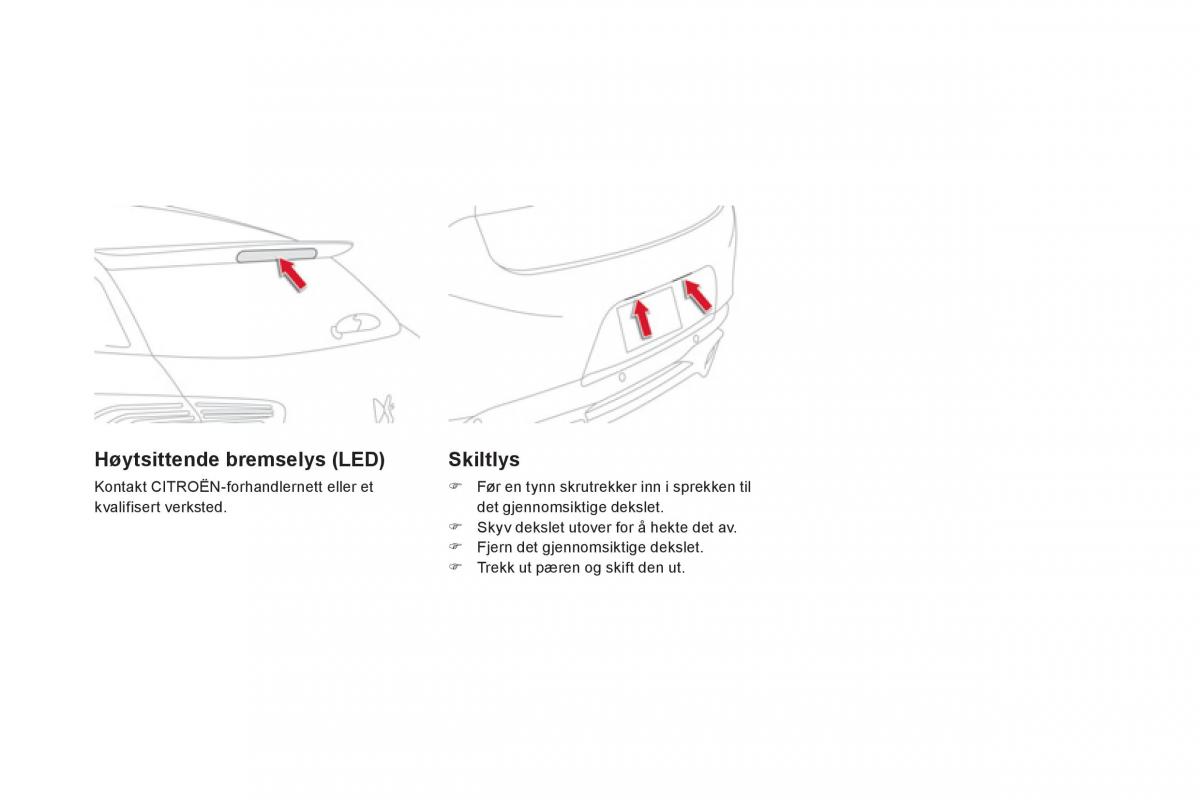 Citroen DS5 bruksanvisningen / page 220