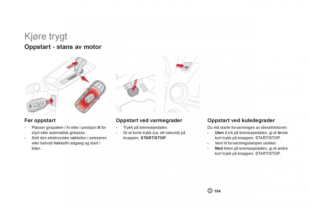 Citroen DS5 bruksanvisningen / page 24