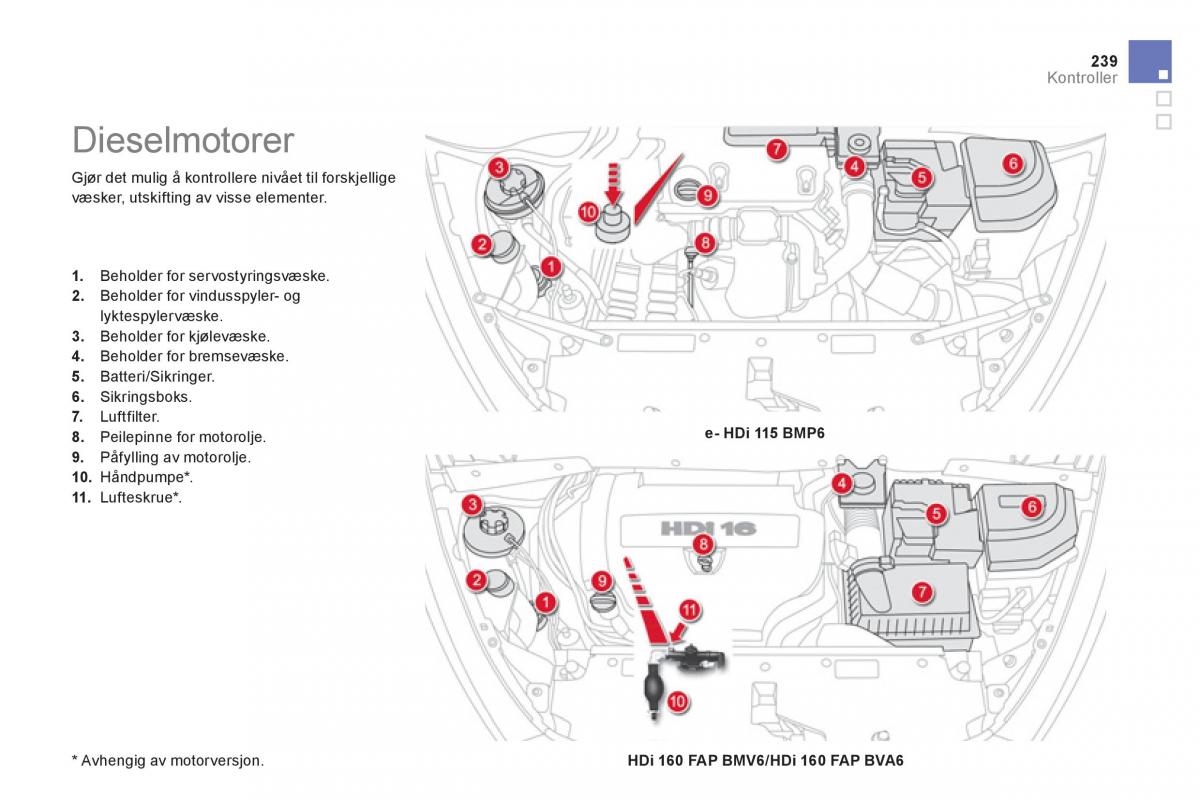 Citroen DS5 bruksanvisningen / page 241