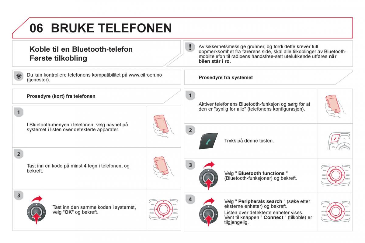 Citroen DS5 bruksanvisningen / page 292