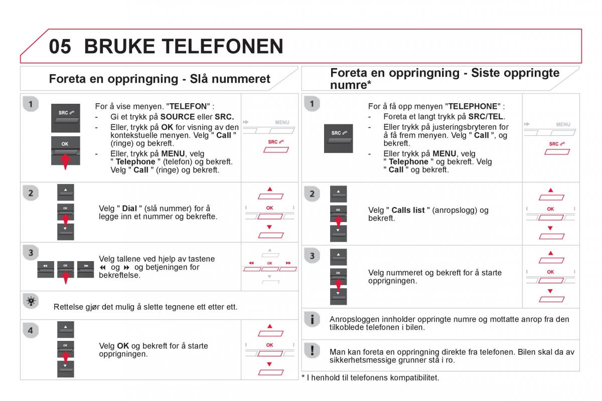 Citroen DS5 bruksanvisningen / page 342