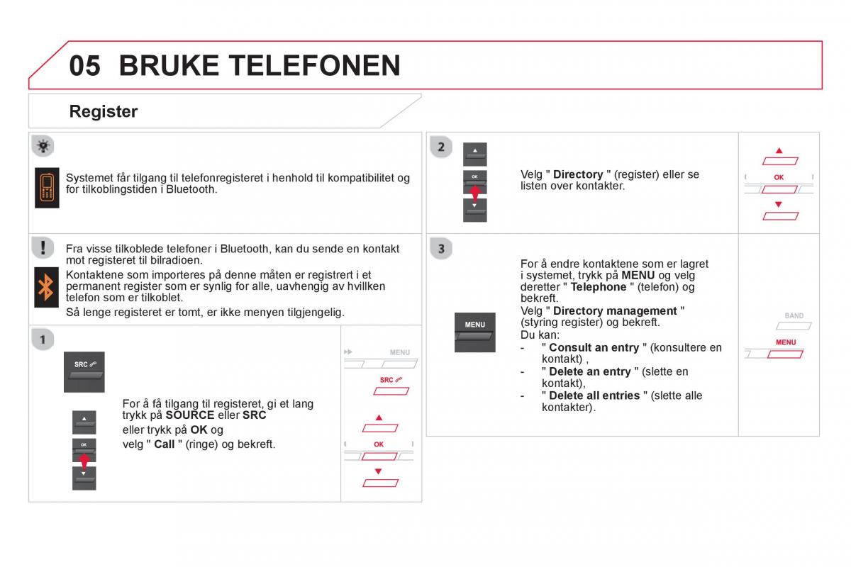 Citroen DS5 bruksanvisningen / page 346