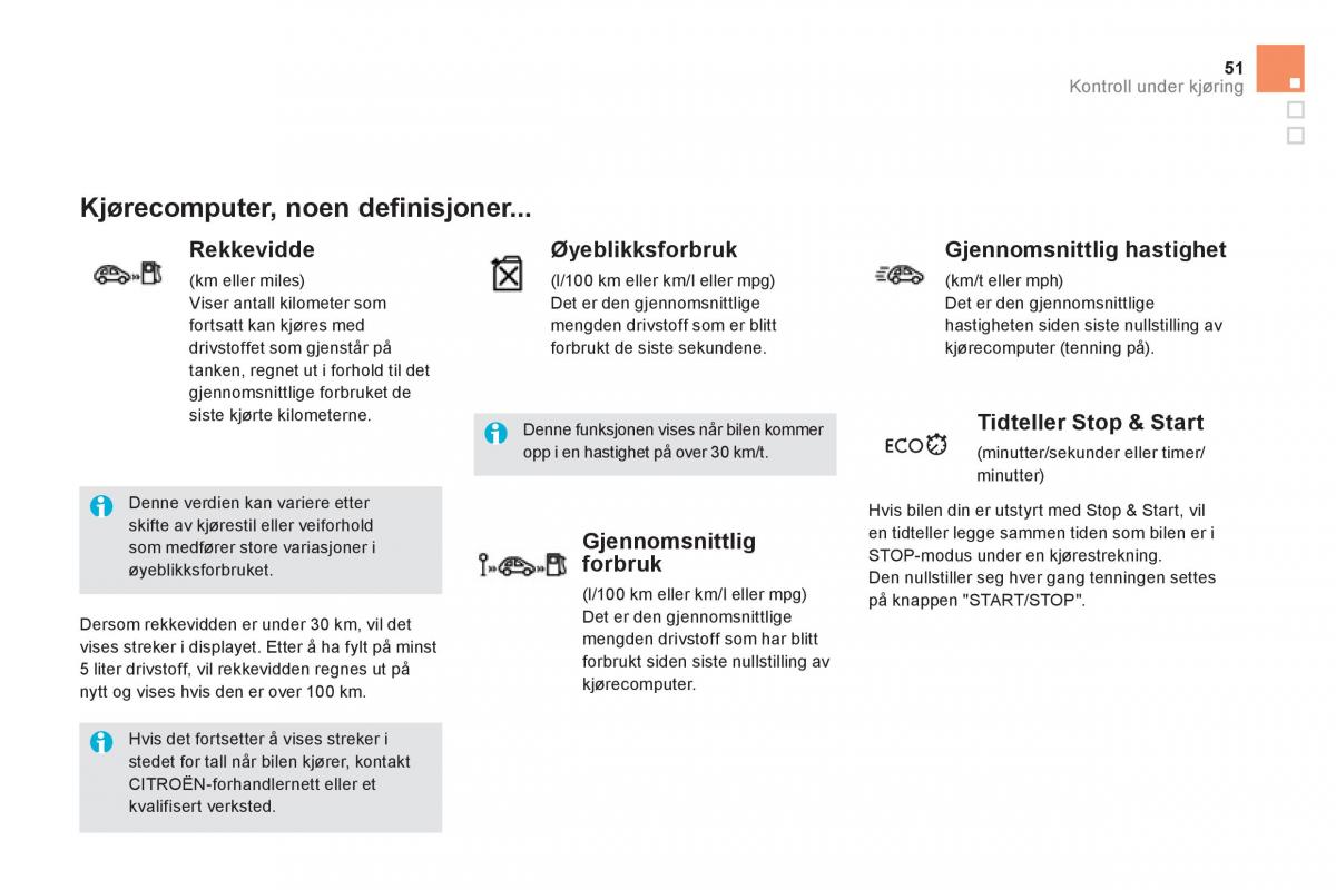 Citroen DS5 bruksanvisningen / page 53