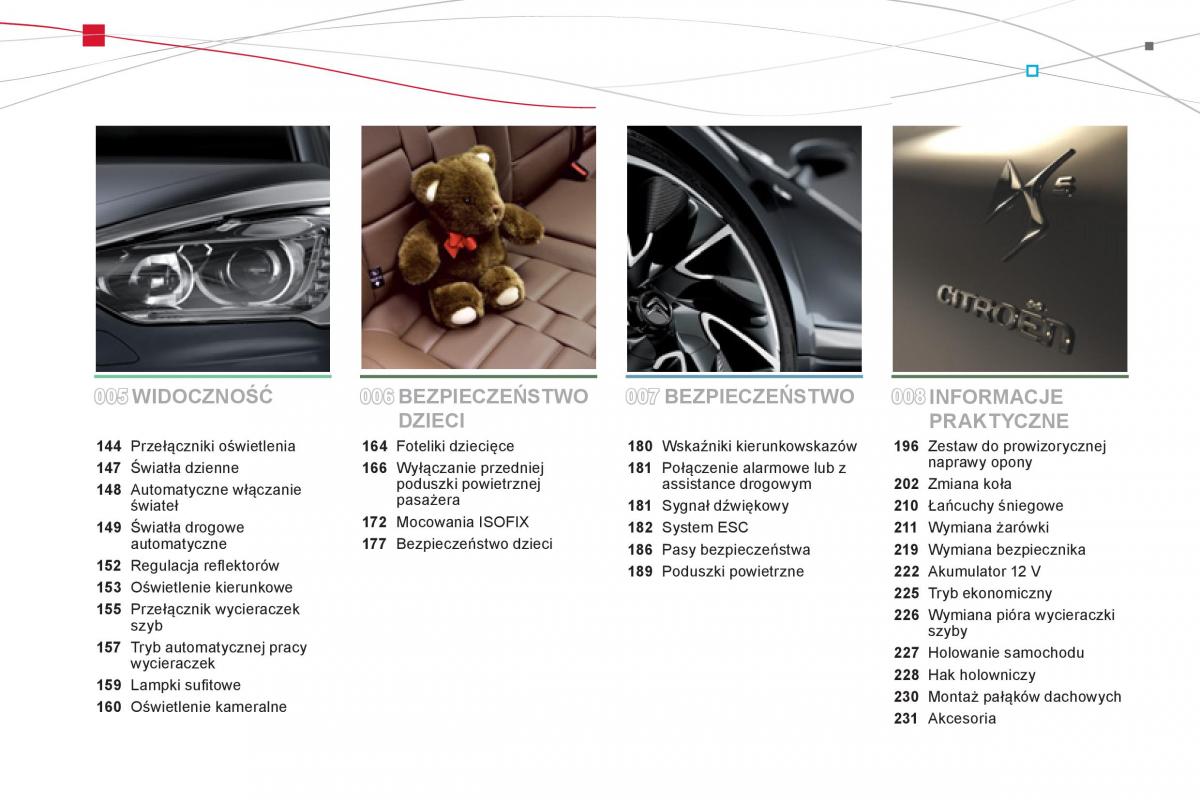 Citroen DS5 instrukcja obslugi / page 6