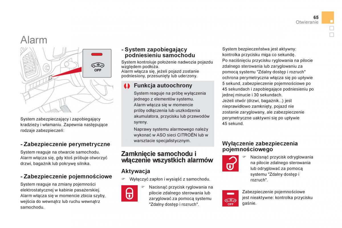 Citroen DS5 instrukcja obslugi / page 67