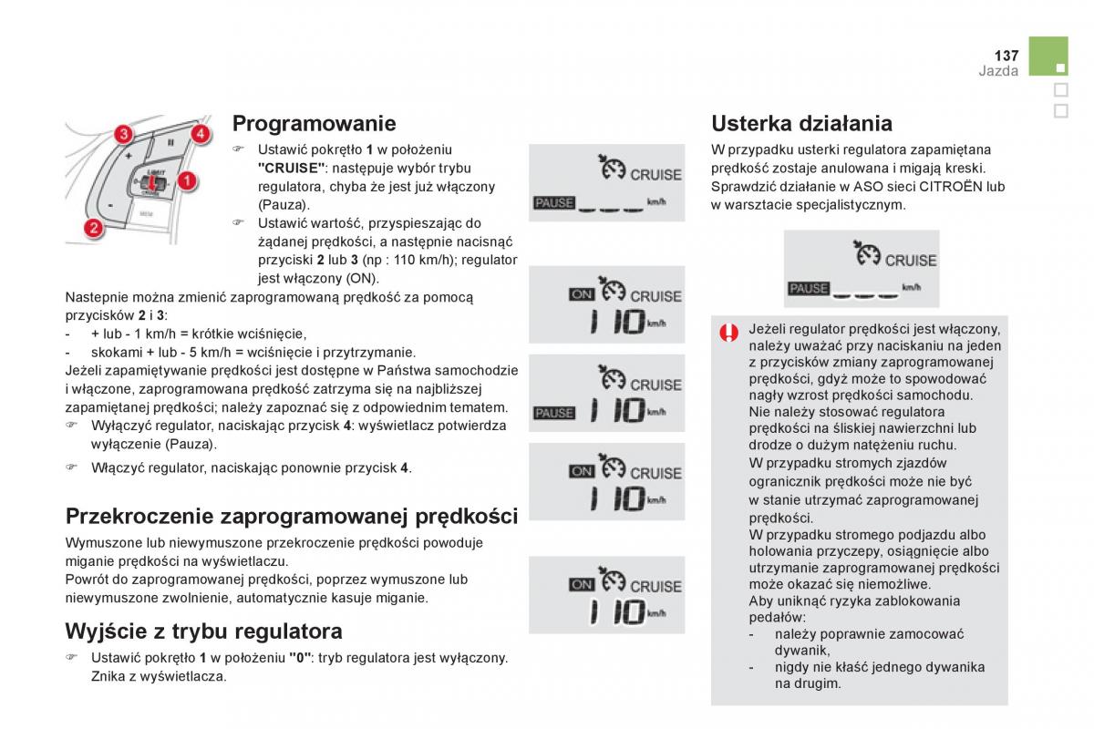 Citroen DS5 instrukcja obslugi / page 139