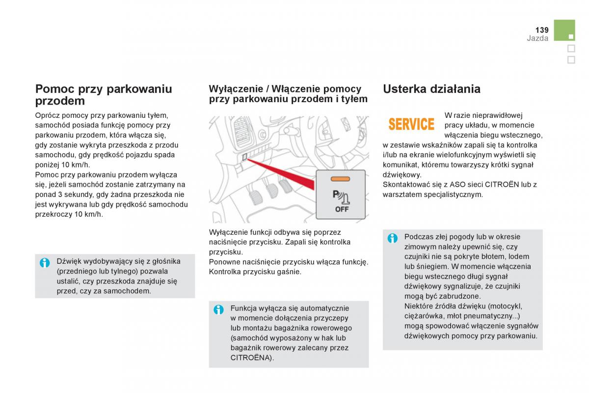 Citroen DS5 instrukcja obslugi / page 141