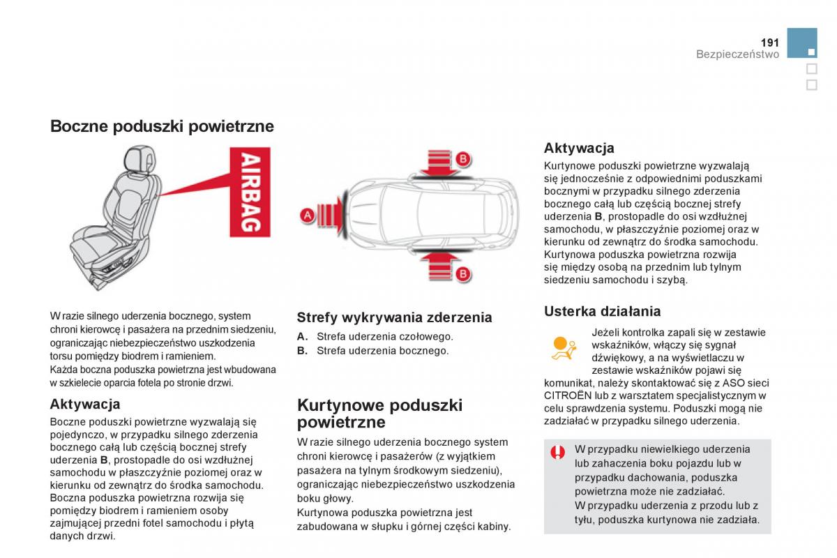 Citroen DS5 instrukcja obslugi / page 193