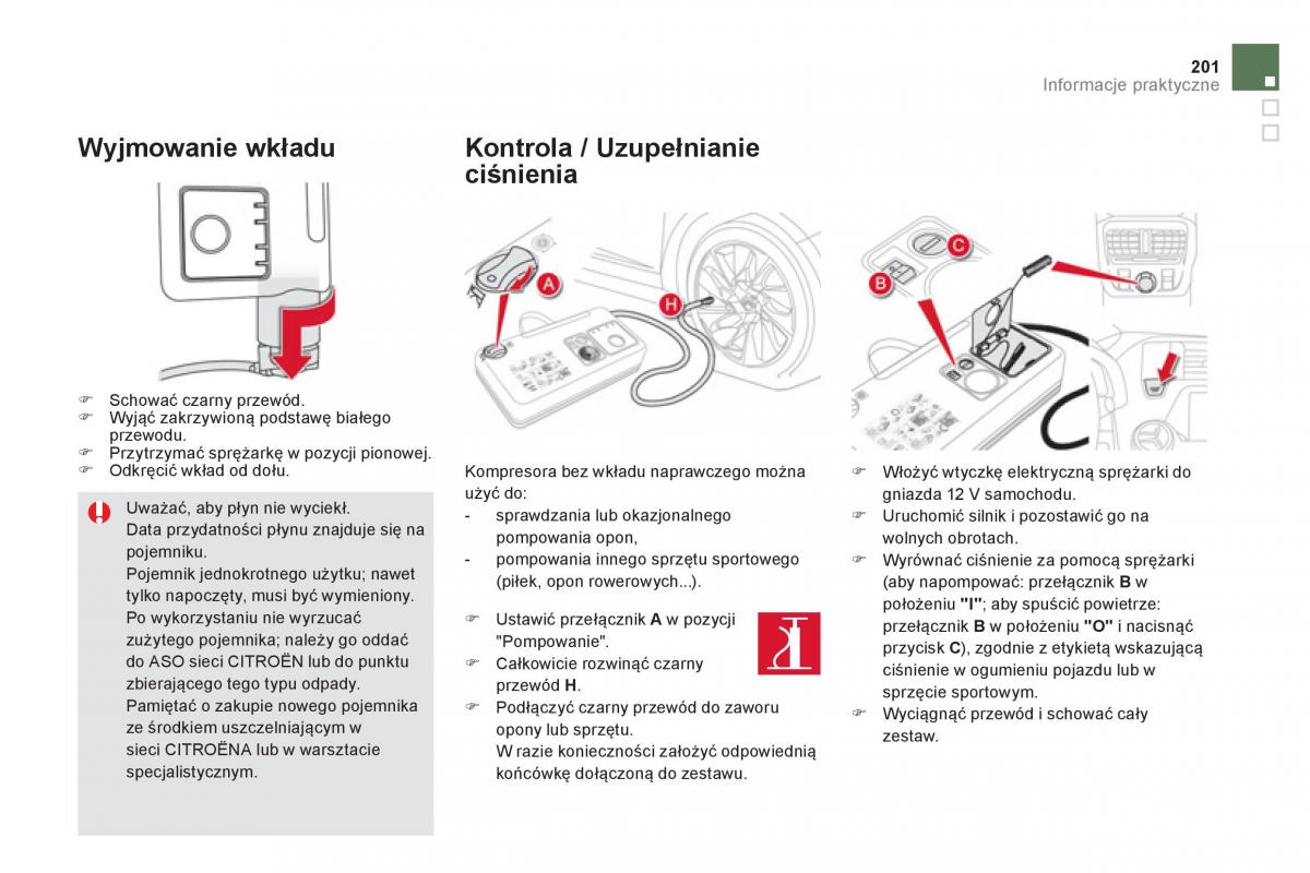 Citroen DS5 instrukcja obslugi / page 203