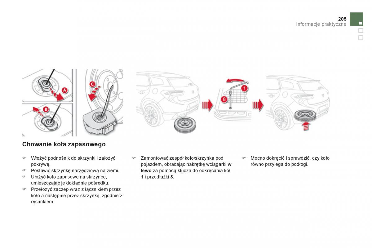 Citroen DS5 instrukcja obslugi / page 207