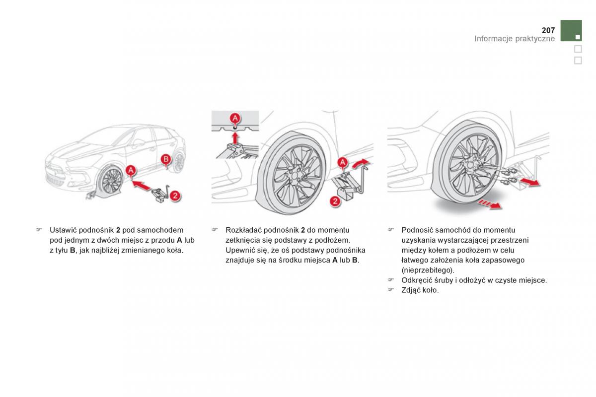 Citroen DS5 instrukcja obslugi / page 209