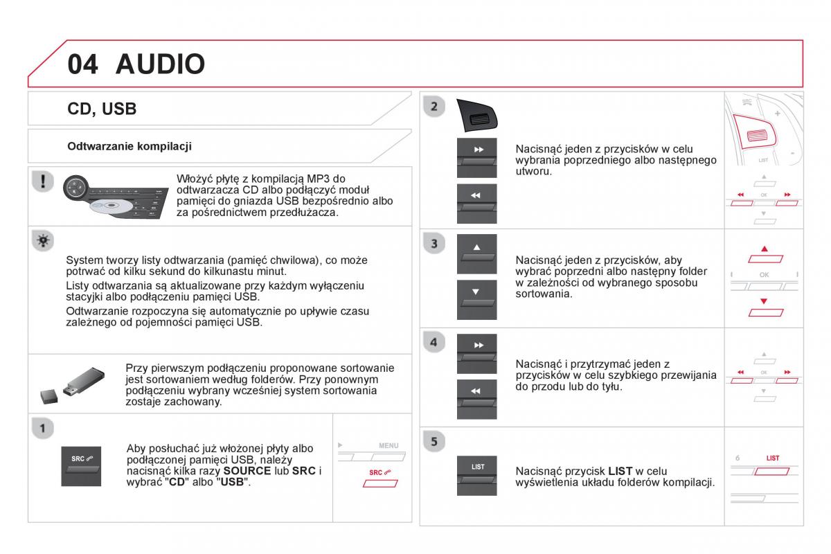 Citroen DS5 instrukcja obslugi / page 334