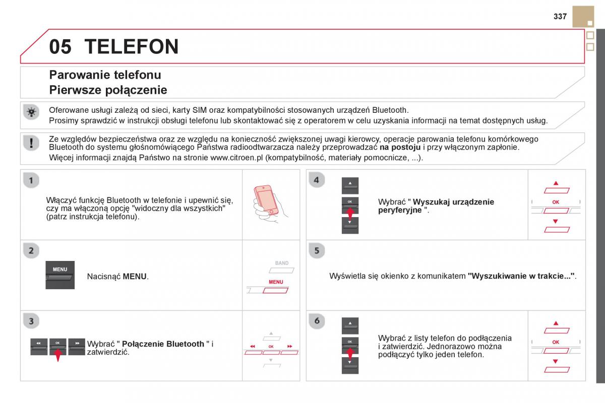 Citroen DS5 instrukcja obslugi / page 339