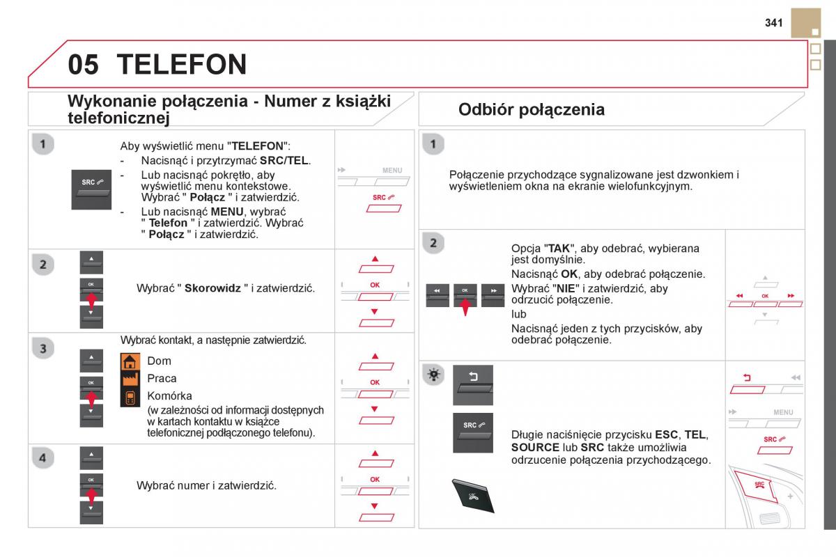 Citroen DS5 instrukcja obslugi / page 343