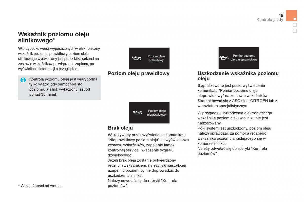 Citroen DS5 instrukcja obslugi / page 47