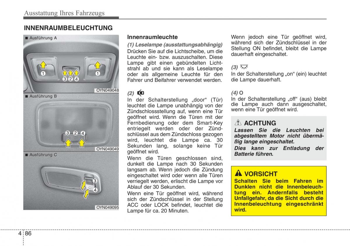 Hyundai ix20 Handbuch / page 171