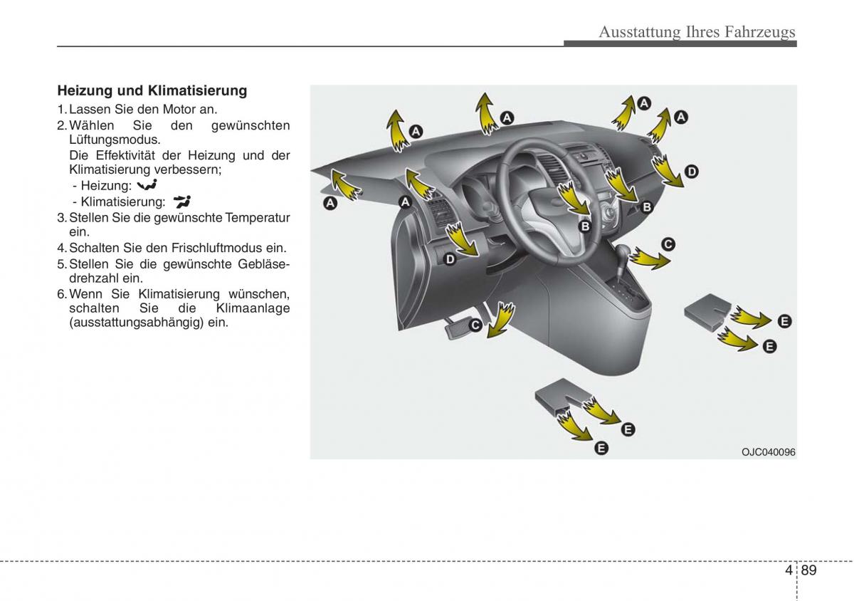 Hyundai ix20 Handbuch / page 174