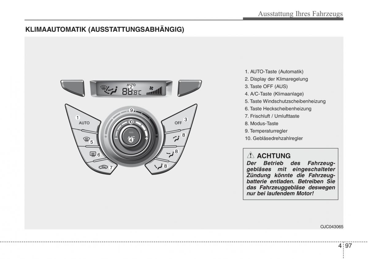 Hyundai ix20 Handbuch / page 182