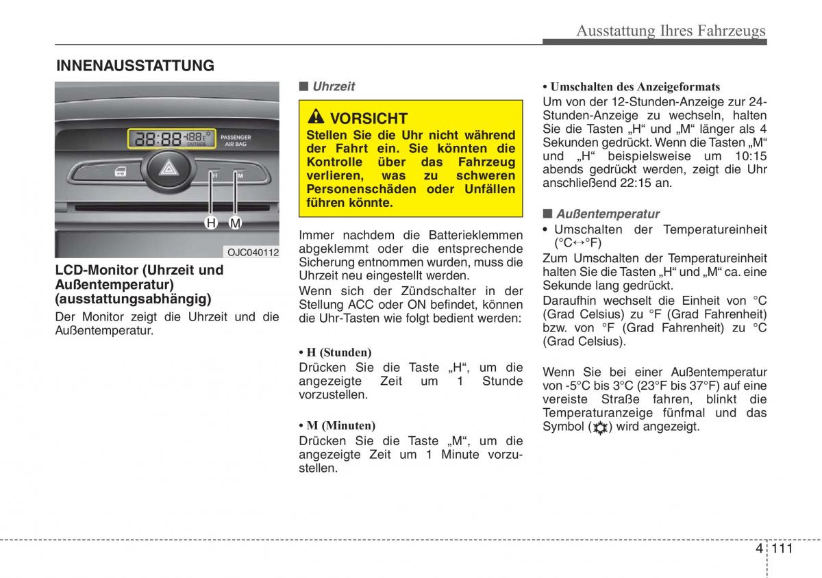 Hyundai ix20 Handbuch / page 196