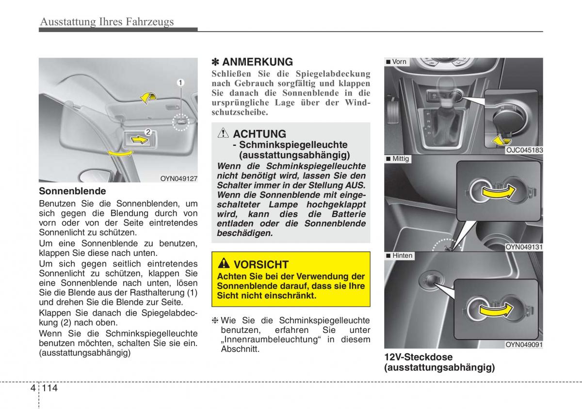 Hyundai ix20 Handbuch / page 199