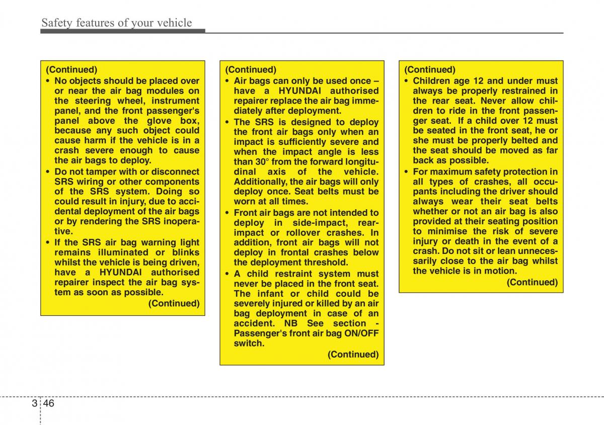 Hyundai ix20 owners manual / page 63