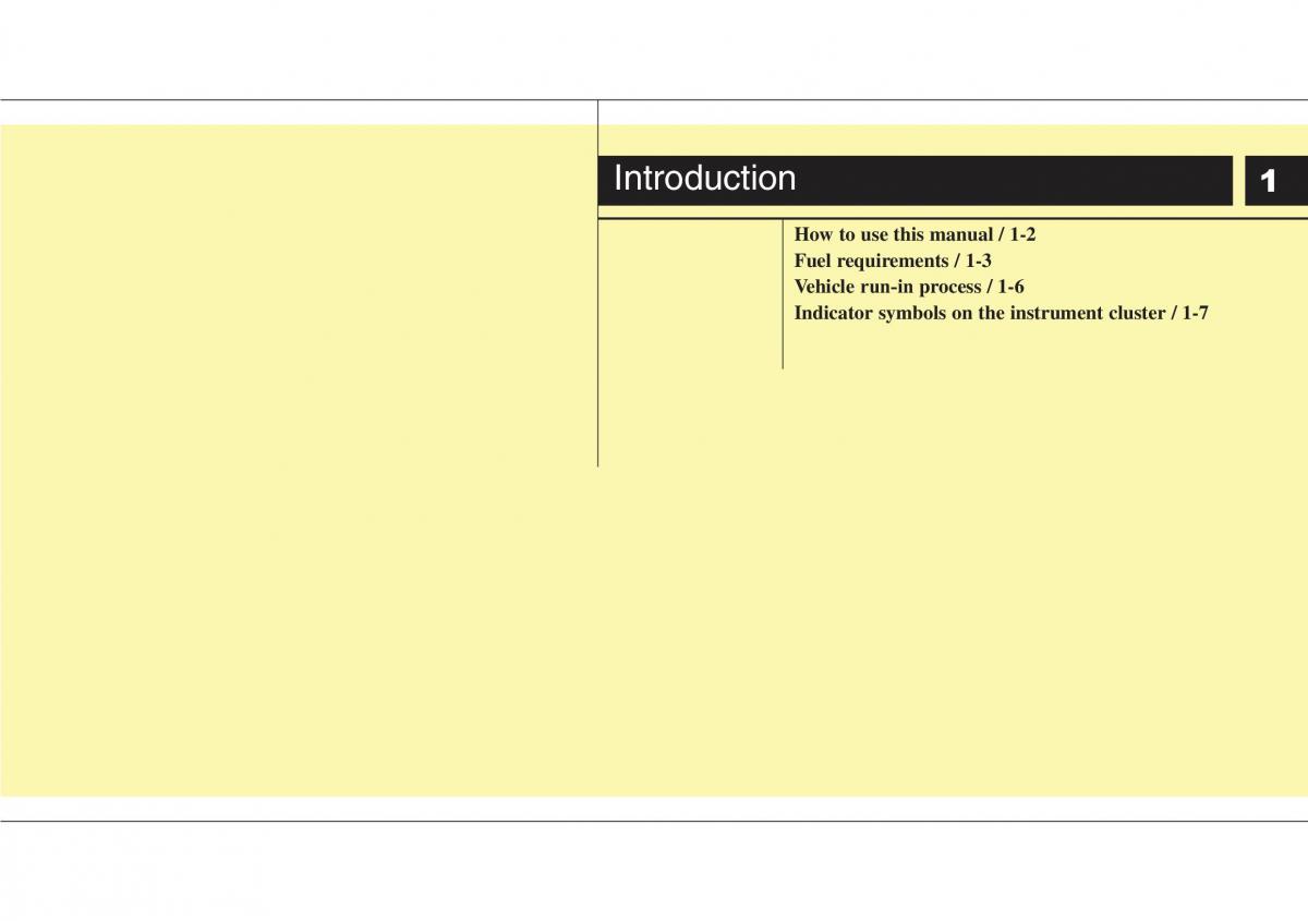 Hyundai ix20 owners manual / page 7