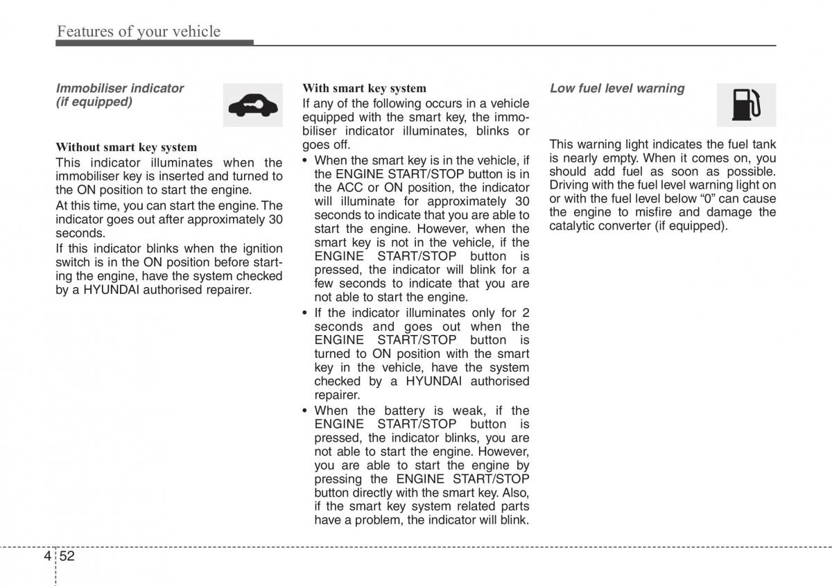 Hyundai ix20 owners manual / page 128