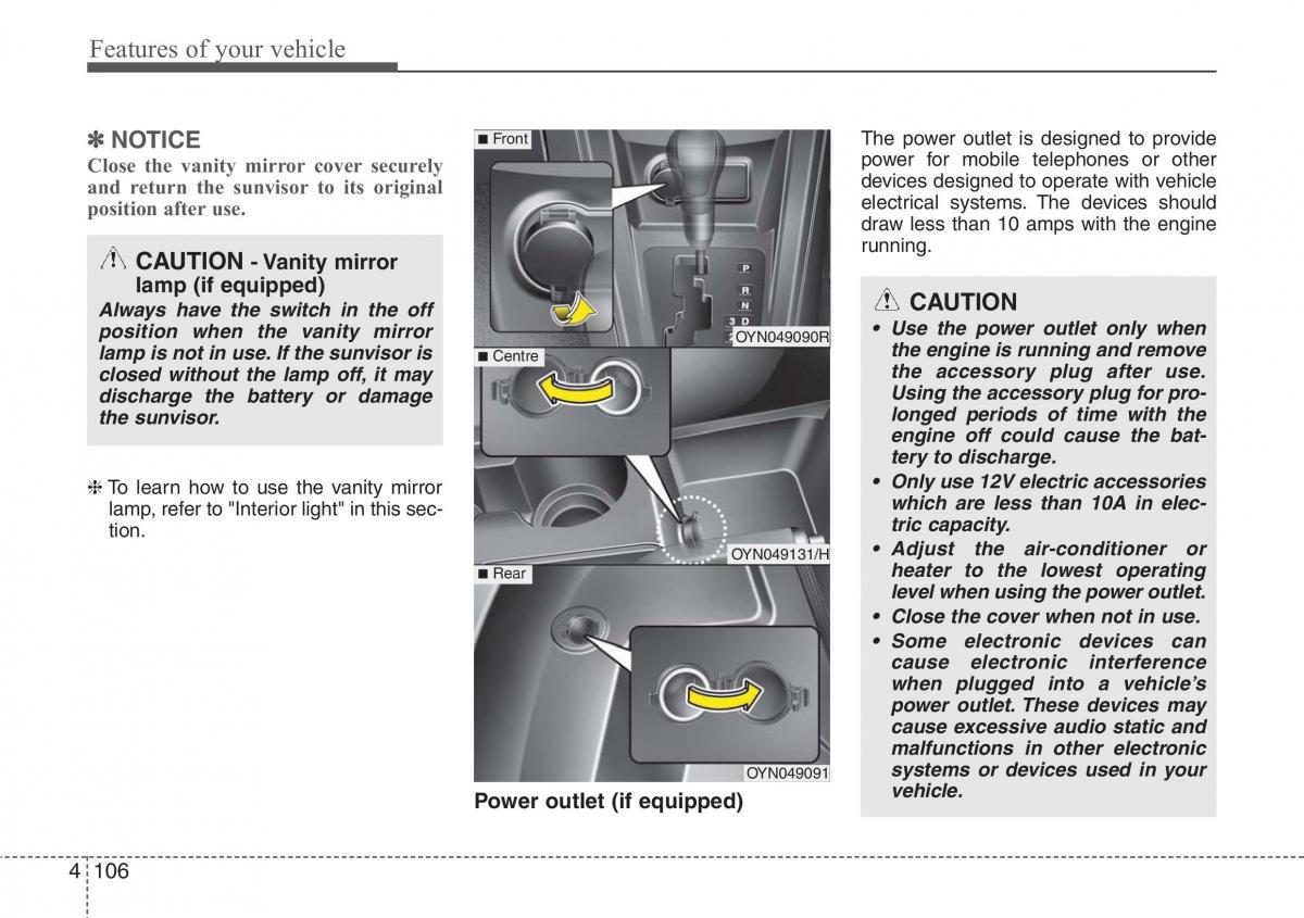 Hyundai ix20 owners manual / page 182