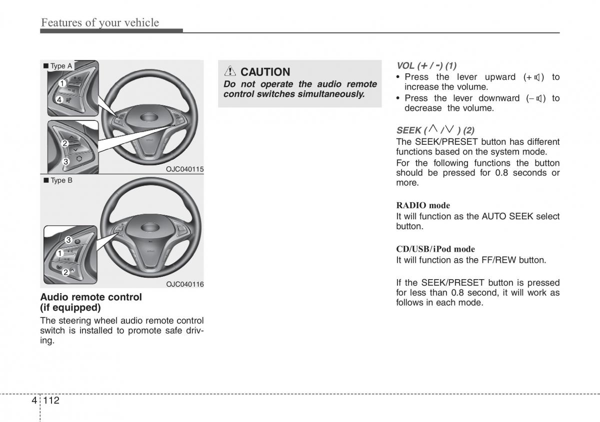 Hyundai ix20 owners manual / page 188