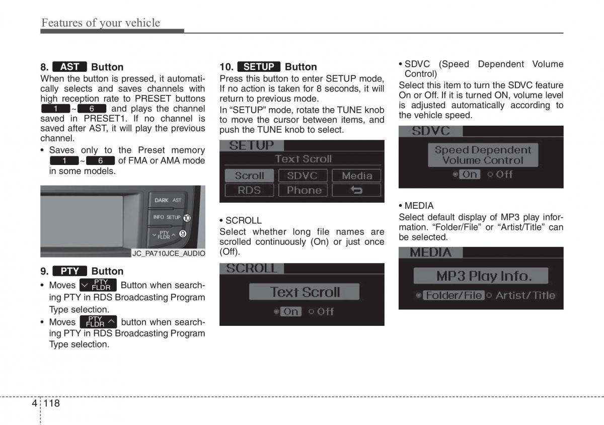 Hyundai ix20 owners manual / page 194