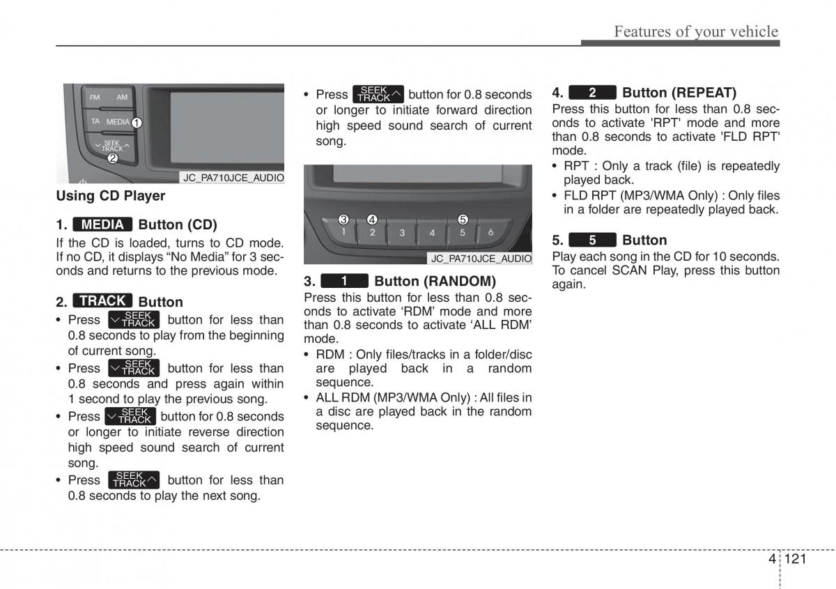 Hyundai ix20 owners manual / page 197