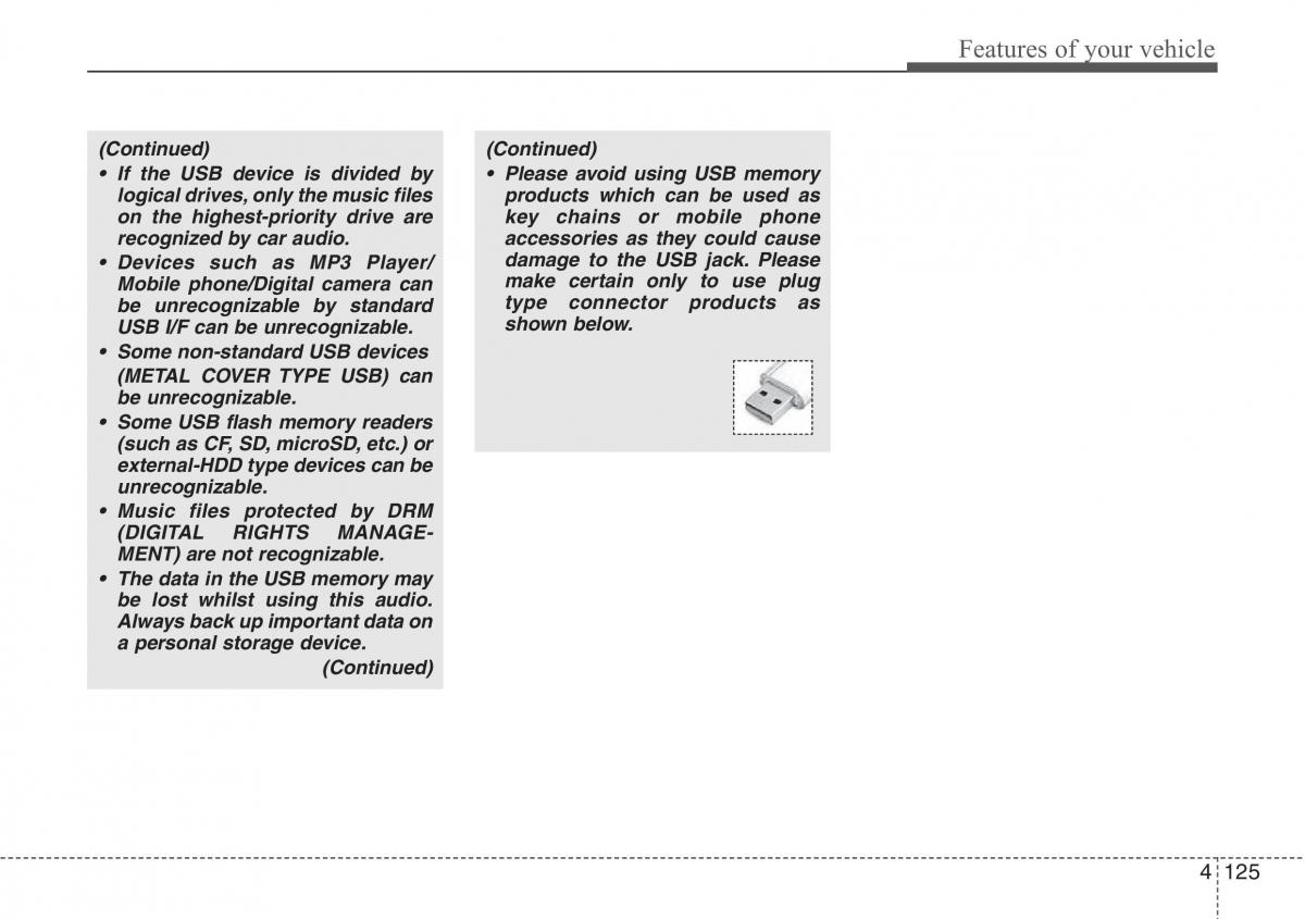 Hyundai ix20 owners manual / page 201