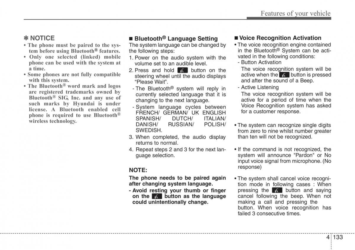 Hyundai ix20 owners manual / page 209