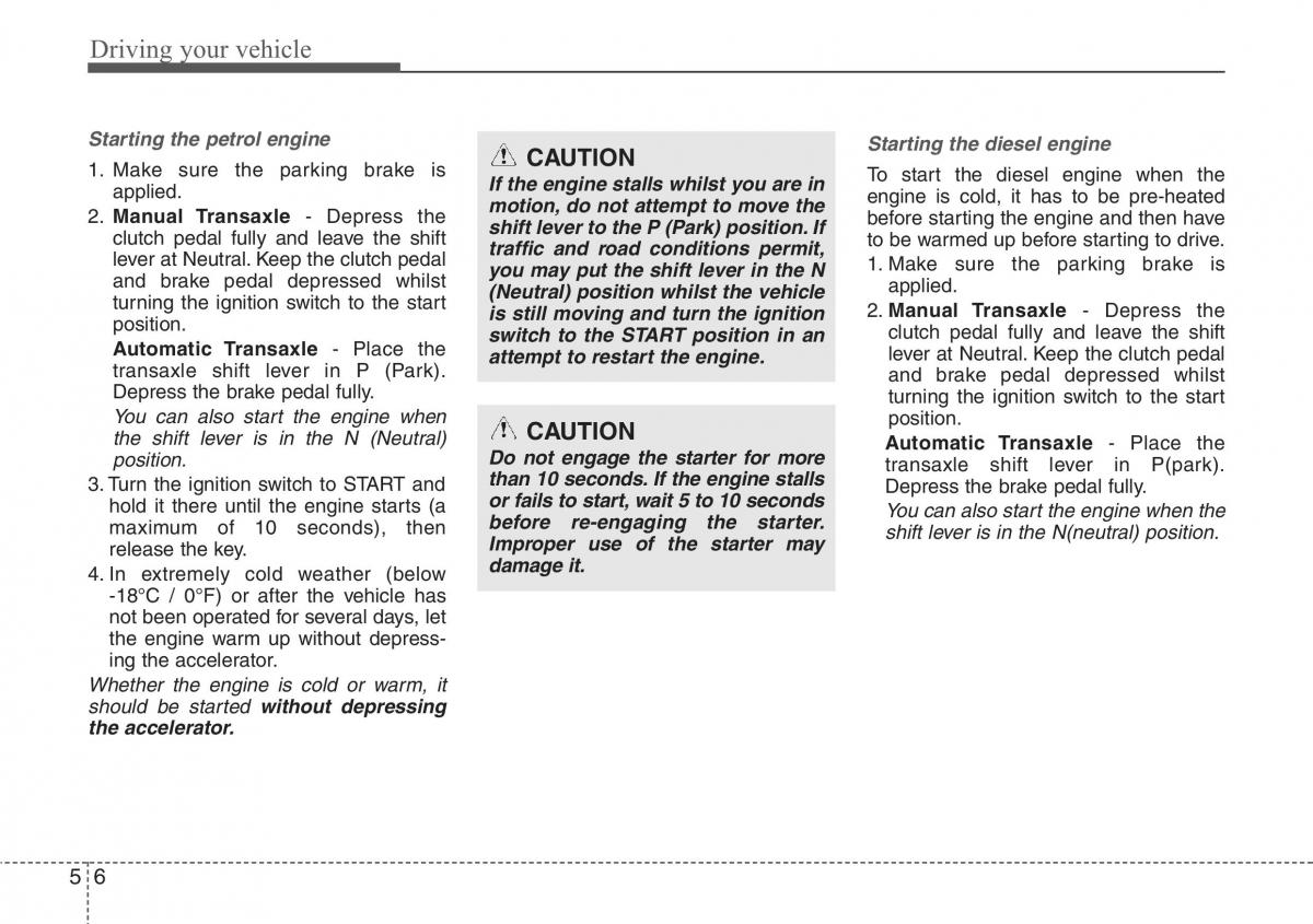 Hyundai ix20 owners manual / page 224