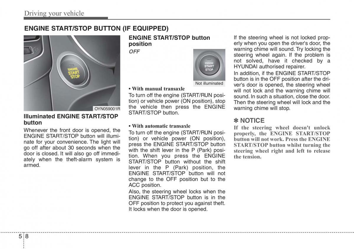 Hyundai ix20 owners manual / page 226