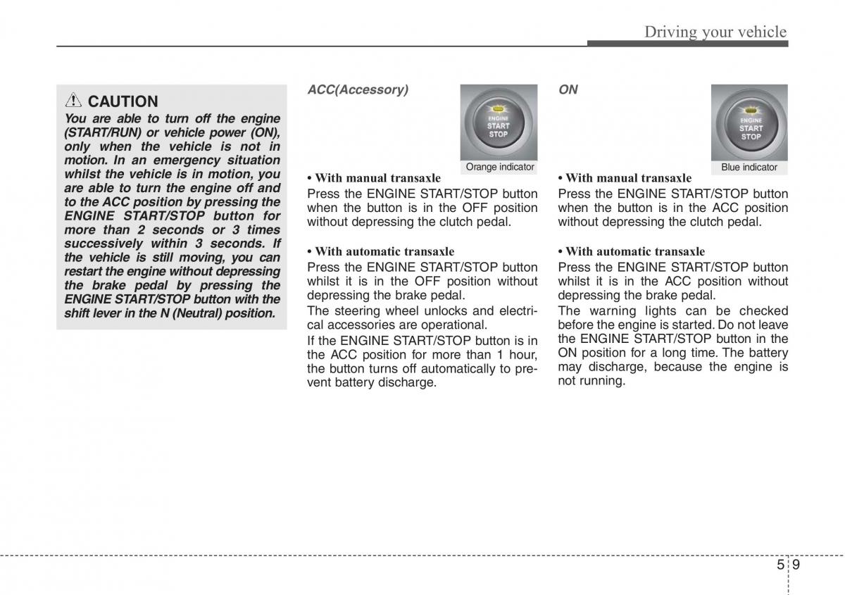 Hyundai ix20 owners manual / page 227