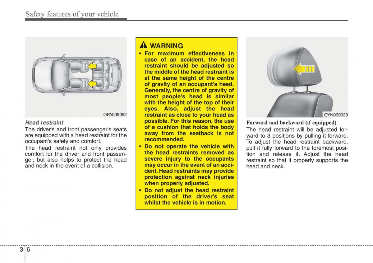 Hyundai ix20 owners manual / page 23