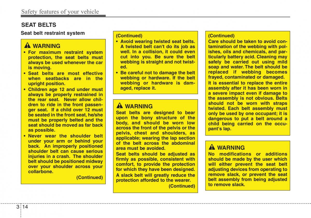 Hyundai ix20 owners manual / page 31