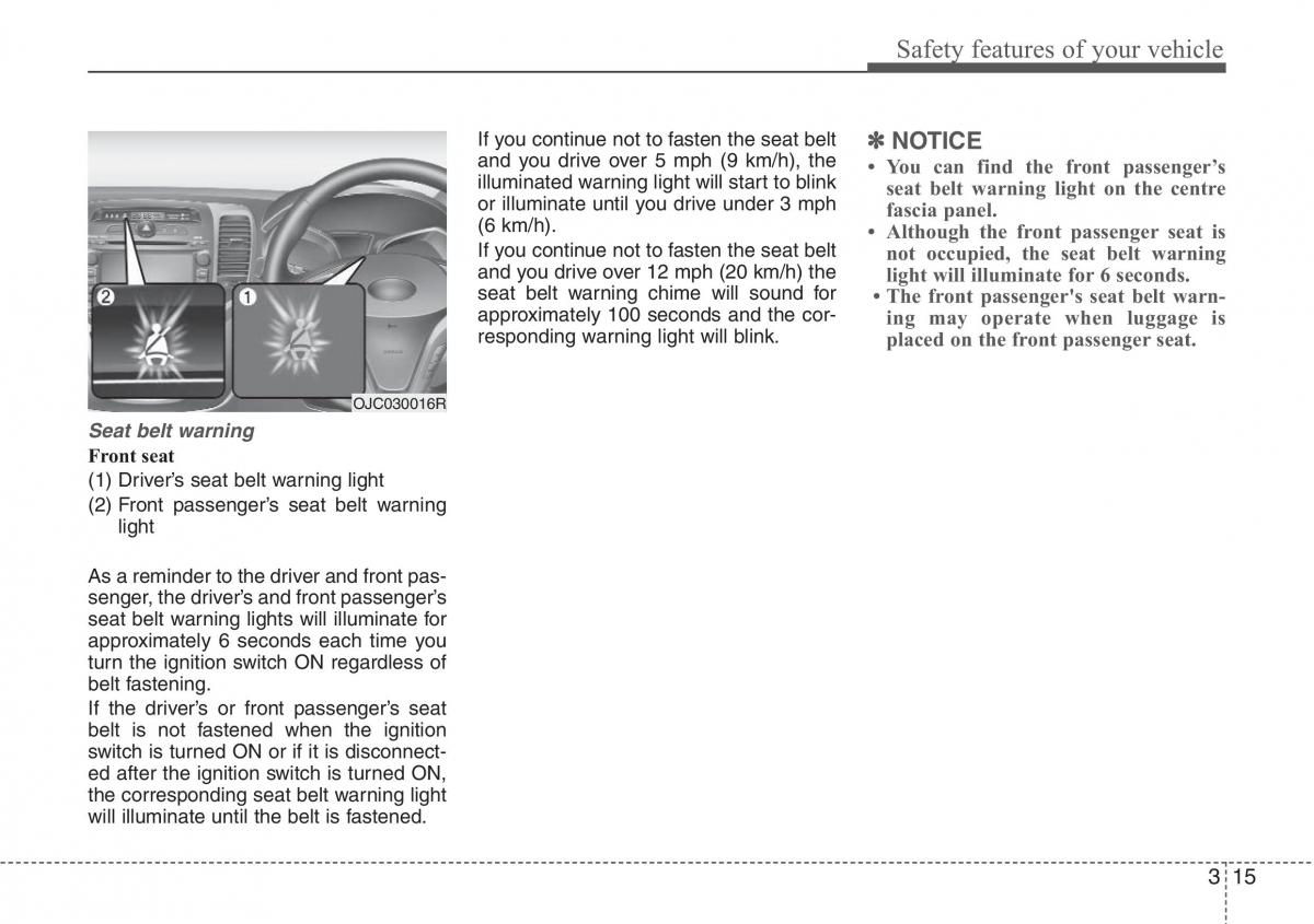 Hyundai ix20 owners manual / page 32