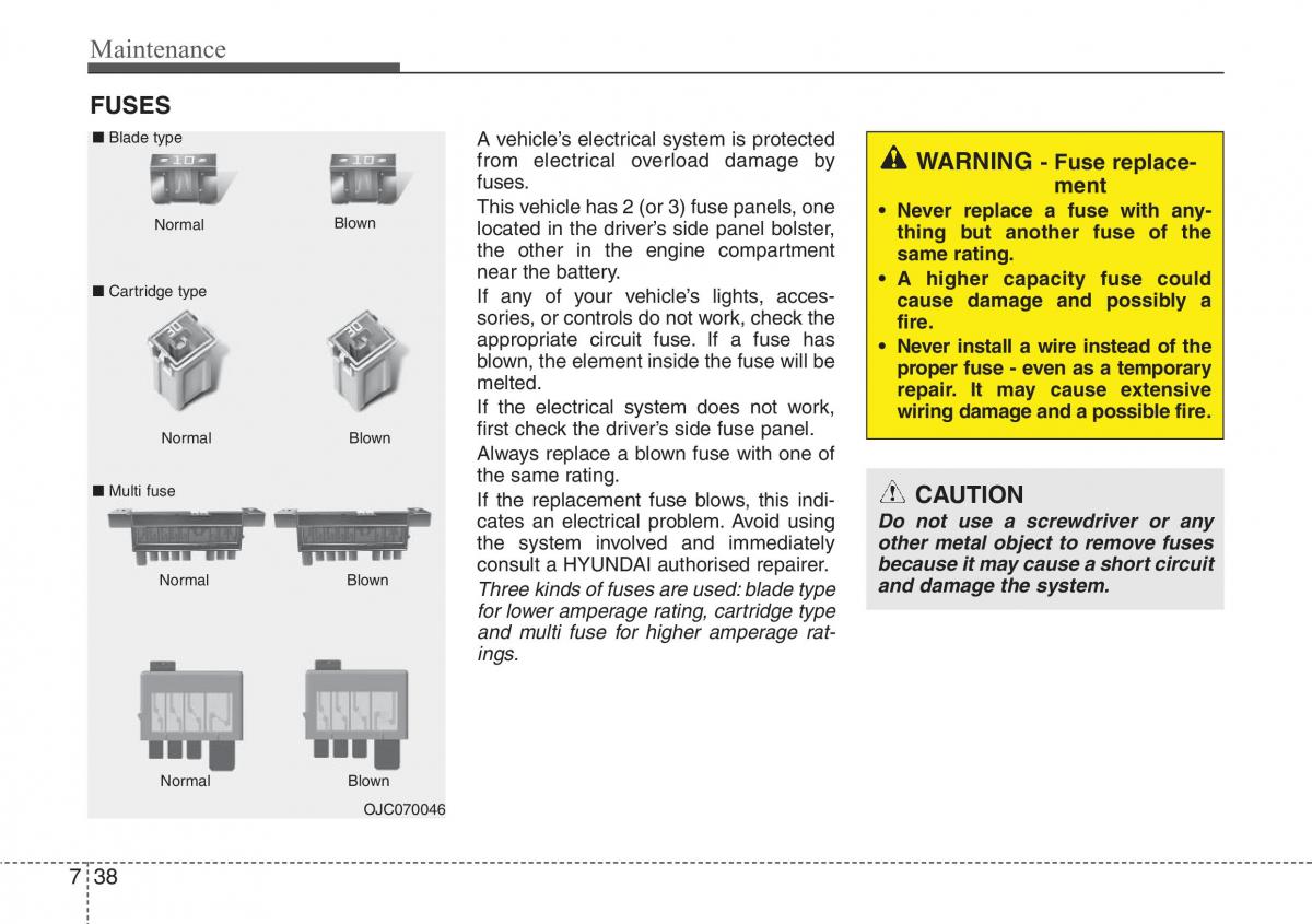 Hyundai ix20 owners manual / page 349