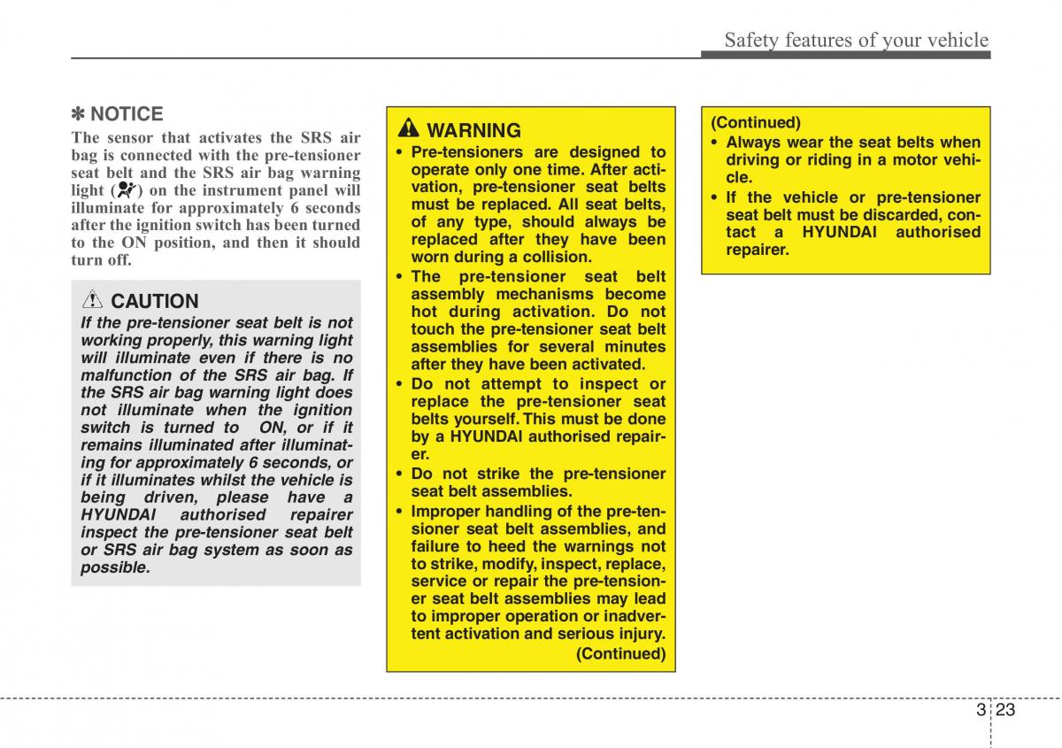 Hyundai ix20 owners manual / page 40