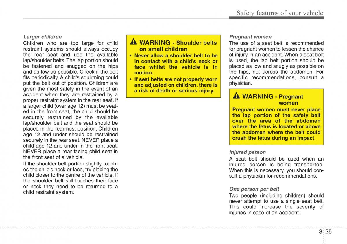 Hyundai ix20 owners manual / page 42